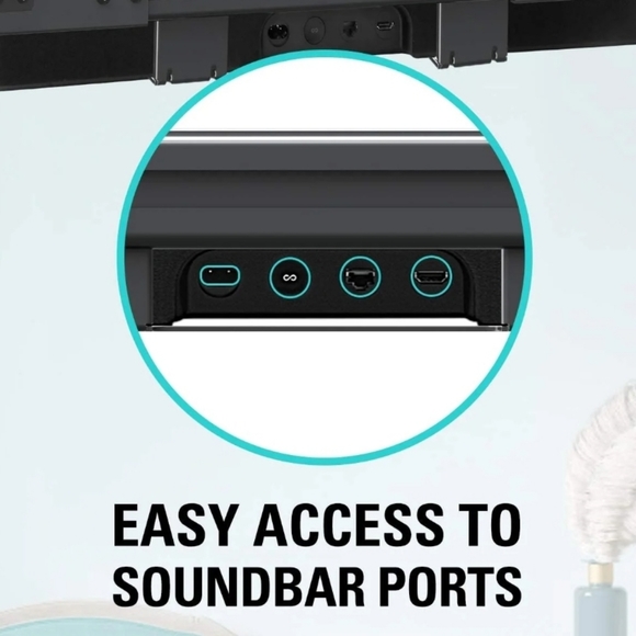 Mounting Dream MD5426 Soundbar Mount Bracket for Above or Under TV's BLA… - Picture 3 of 4